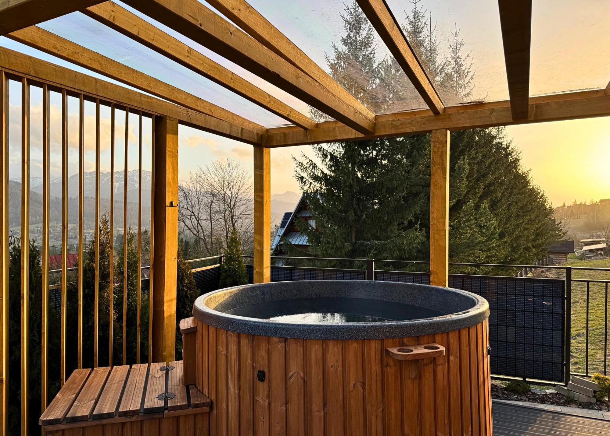 Salamandra Spa Jacuzzi, Sauny, Teznia, Panorama Tatr Koscielisko Exterior photo